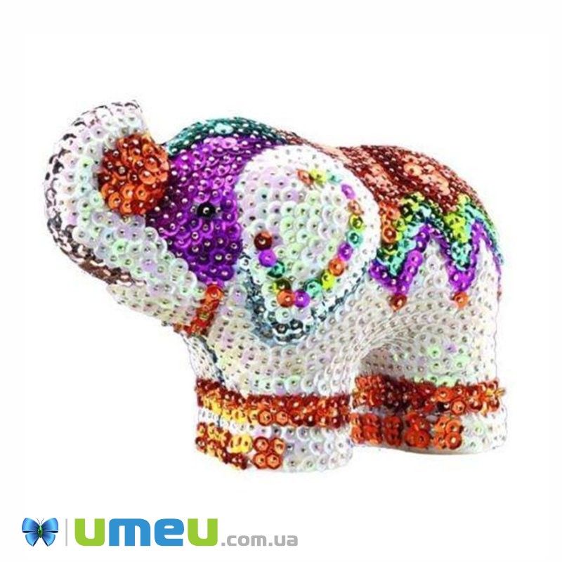 Набор для творчества Sequin Art 3D Elephant (DIF-043399)