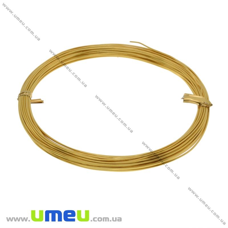Дріт алюмінієвий, 0,8 мм, Золотистий (LES-016950)