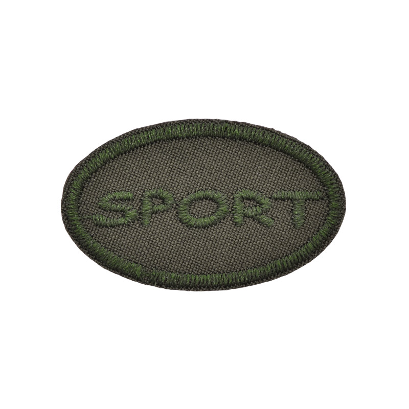 Термоаплікація Sport, 5х3 см, Хакі (APL-053384)