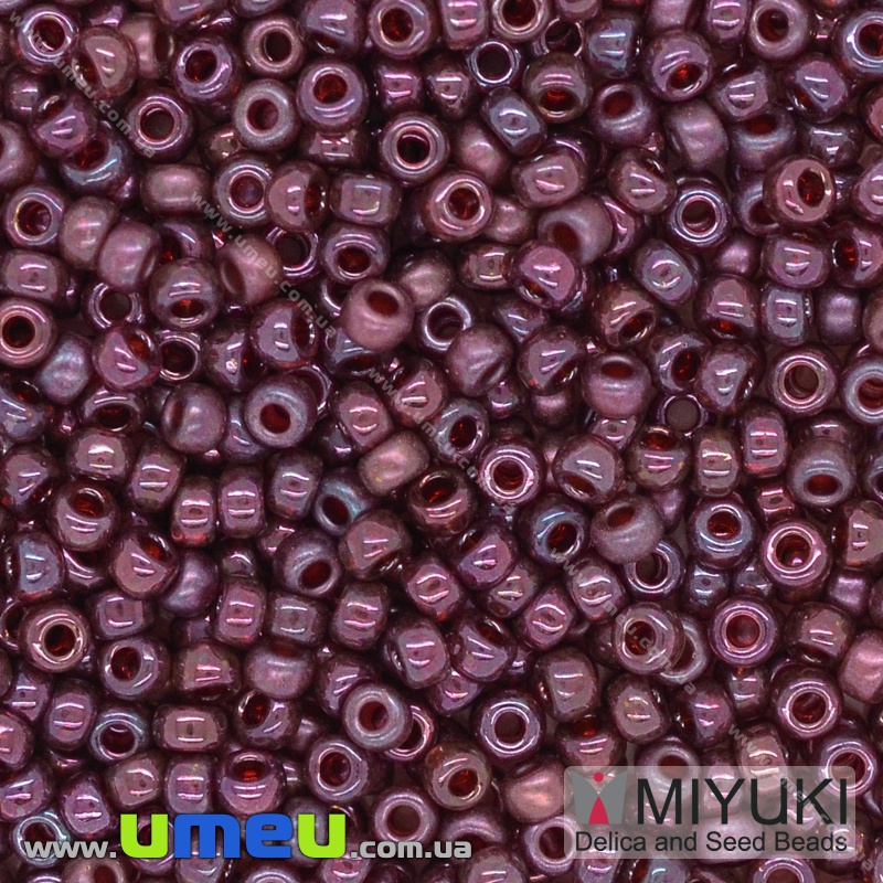 Бісер японський Miyuki круглий RR 11/0 №313, Бордовий (BIS-036674)