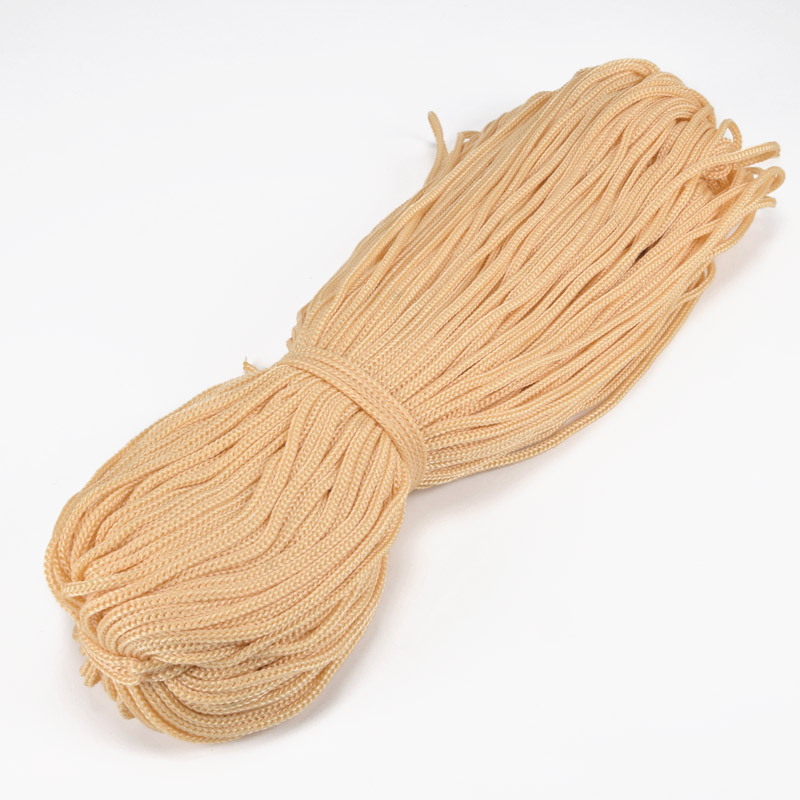 Шнур для макраме, 3,5 мм, Экрю, Полипропилен (LEN-062811)