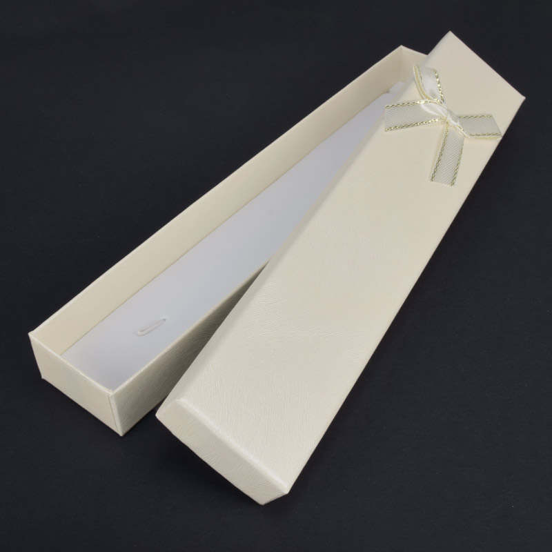 Коробочка Прямокутна, 21,4х4,3х2,3 см, Кремова (UPK-053859)