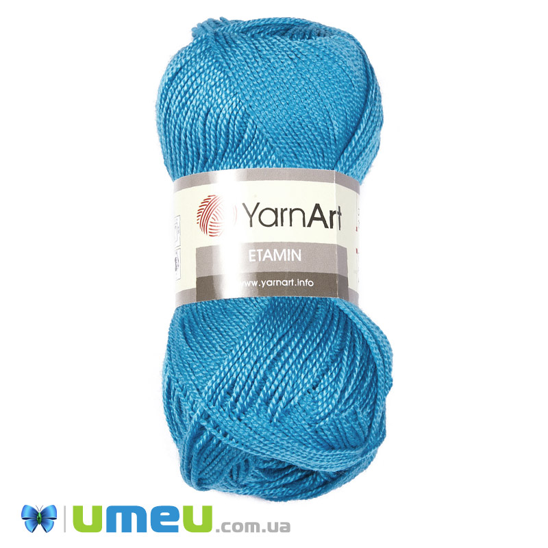 Пряжа YarnArt Etamin 30 г, 180 м, Бирюзовая 425 (YAR-043650)