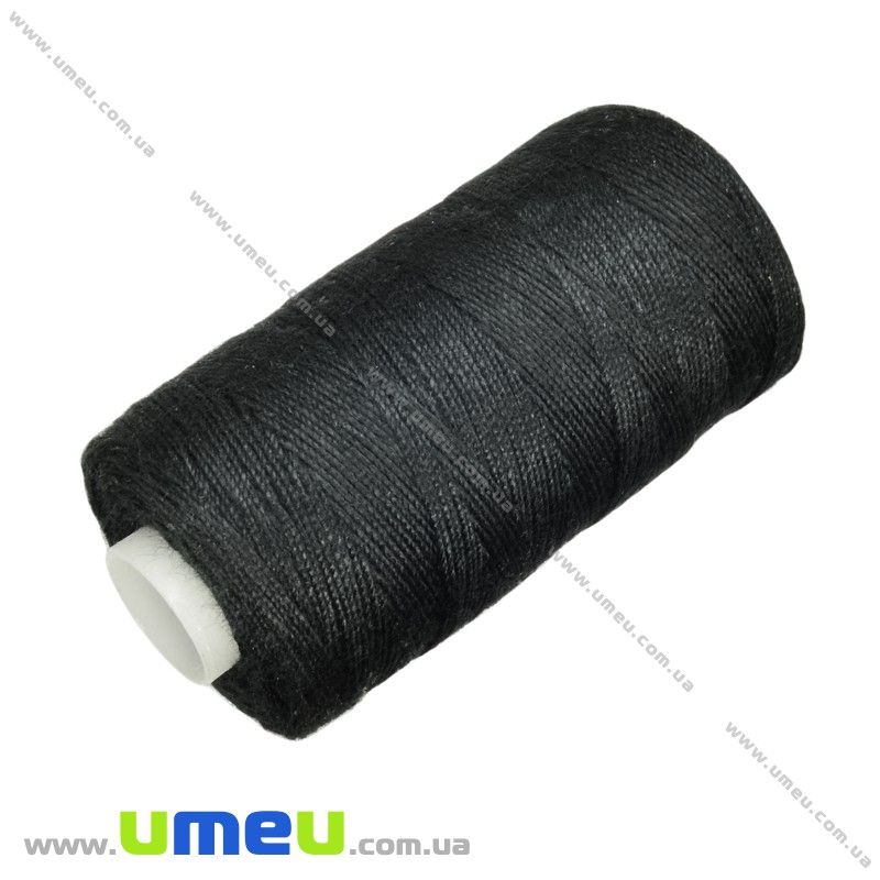 Нитки джинсові Satex 20/3, Чорні, 200 ярдів (MUL-024012)
