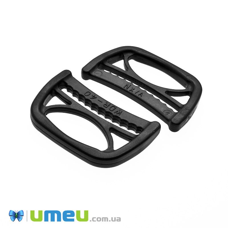 Півкільце пластикове ITW Nexus (США), Чорне, 40 мм (BAG-044353)