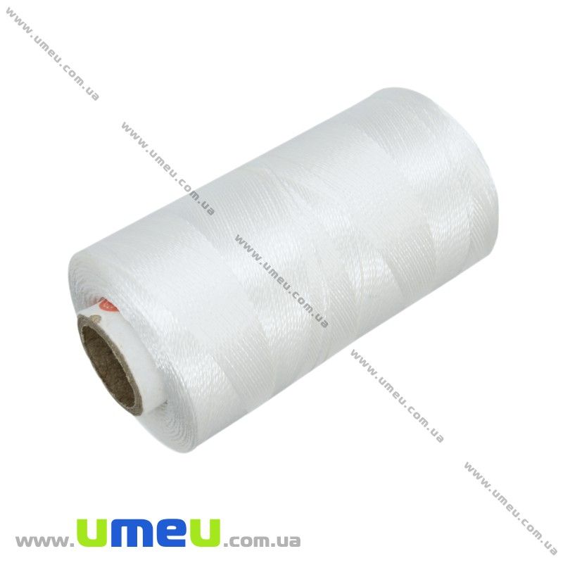 Нитки шовкові Doli, Білі, 500 м (MUL-021623)