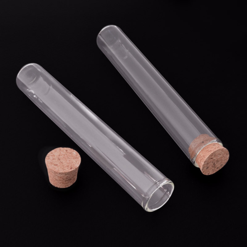 Колба скляна для зберігання, 13х2 см (INS-051118)