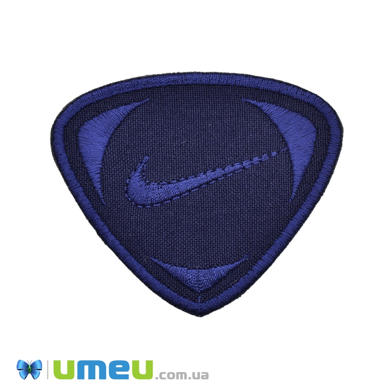 Термоаплікація Nike, 7х6 см, Синя (APL-038243)