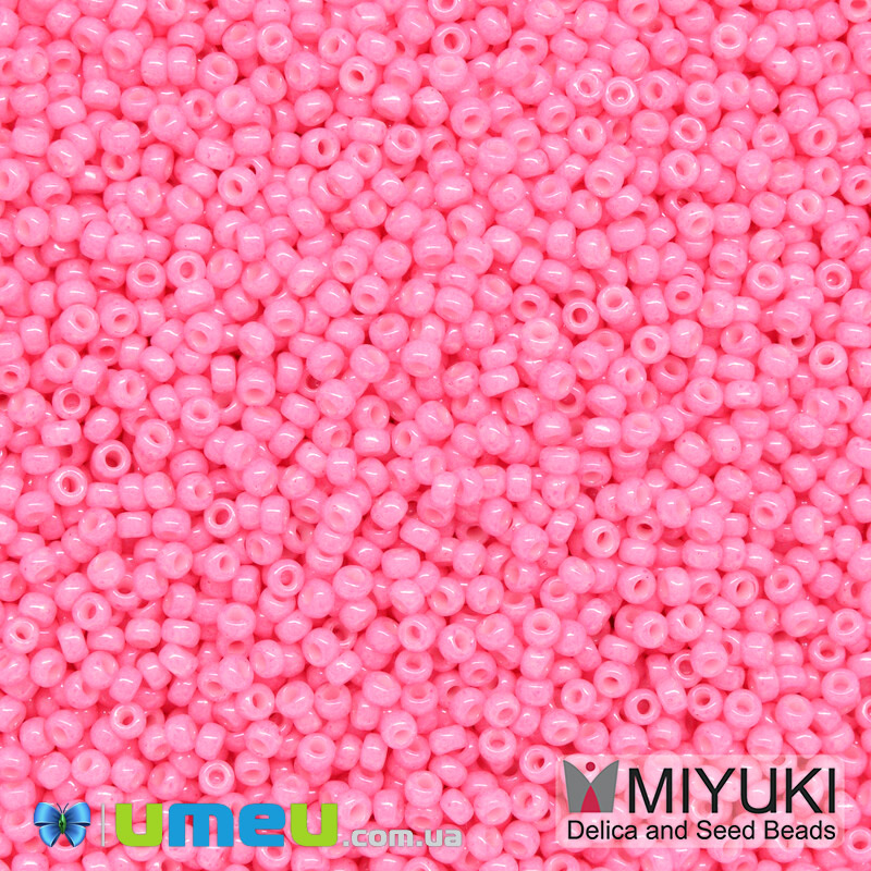 Бісер японський Miyuki круглий RR 11/0 №1385, Рожевий (BIS-043351)