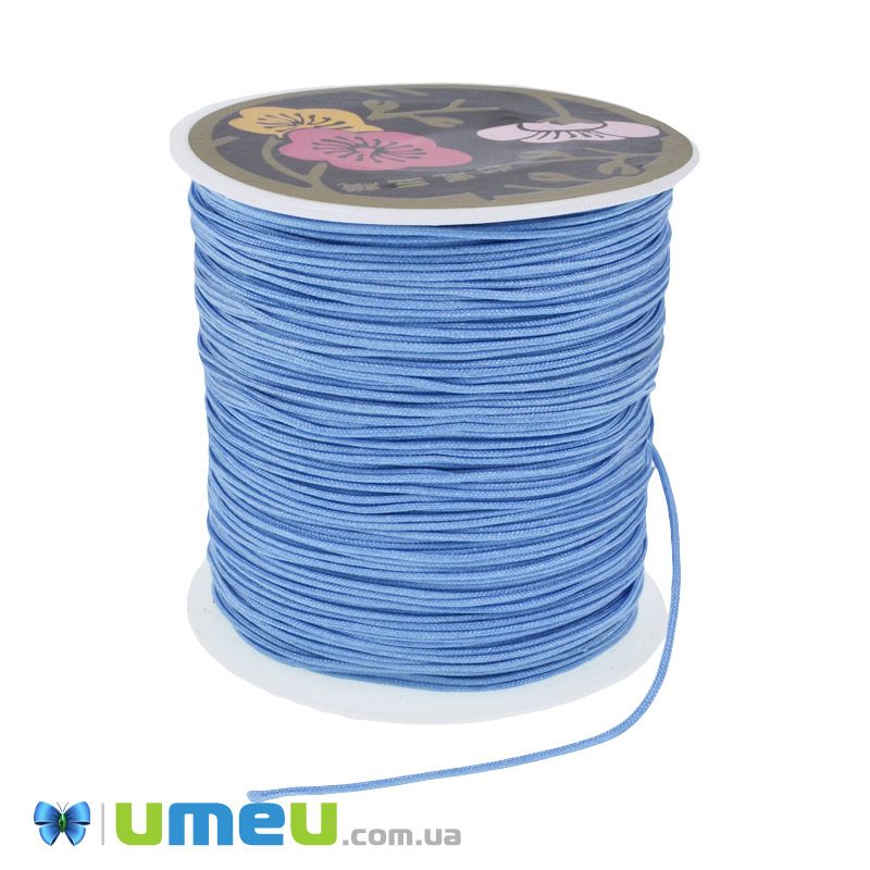 Нейлоновый шнур, 0,8 мм, Голубой (LEN-047077)
