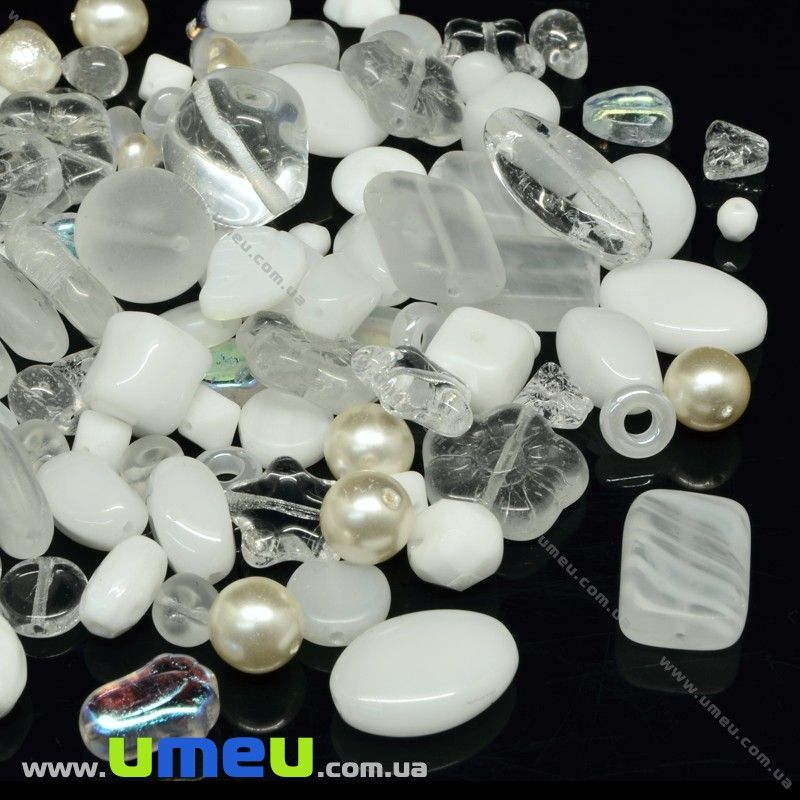 Бусины чешское стекло Preciosa 92-Mix-18-Bridal-1 (BUS-025567)