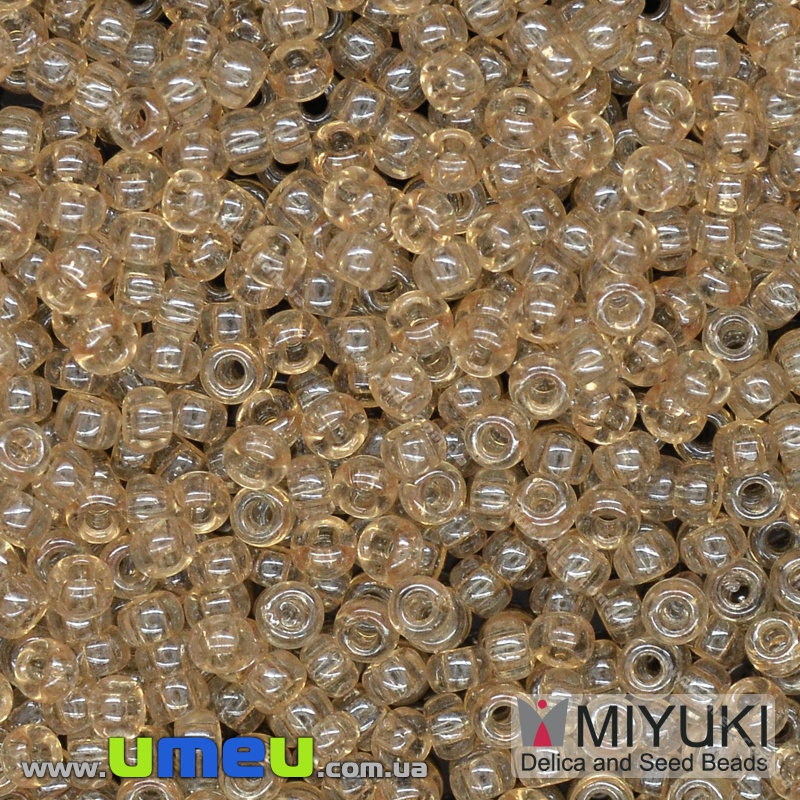 Бісер японський Miyuki круглий RR 11/0 №161, Бежевий (BIS-036655)