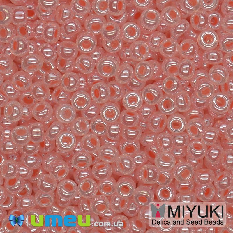 Бісер японський Miyuki круглий RR 8/0 №539, Рожевий (BIS-045967)