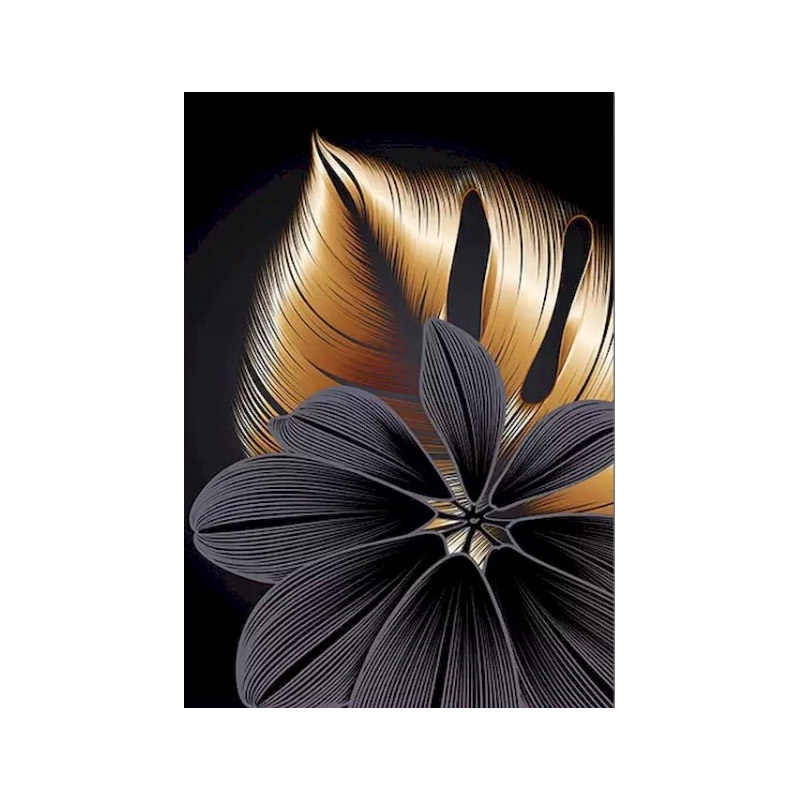 Набір алмазного живопису на підрамнику 50х40 см, Золотий триптих ч.1 (SXM-052384)