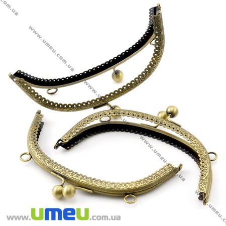 Фермуар металевий, Антична бронза, 16х9 см (BAG-007336)
