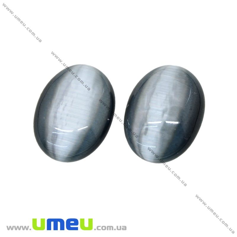 Кабошон нат. камінь Улексит, Овал, 16х12 мм (KAB-031748)