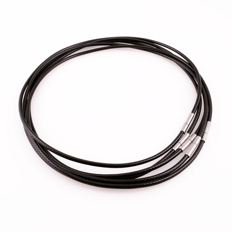 Основа для кольє 3 мм, 45 см, Замок нерж. сталь, Коричнева (OSN-055556)