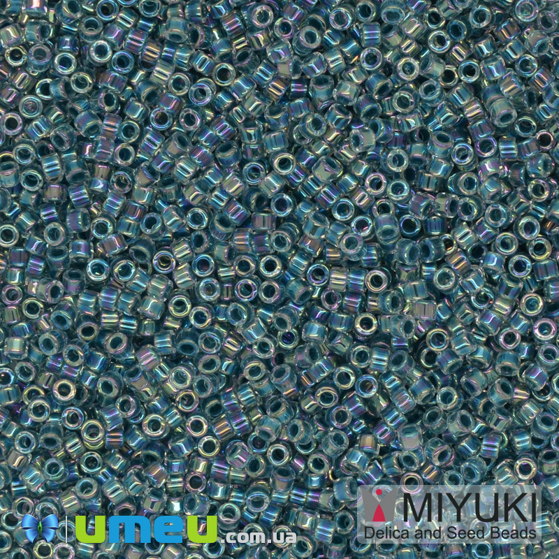 Бісер японський Miyuki Delica 11/0 DB058, Бірюзовий (BIS-040579)