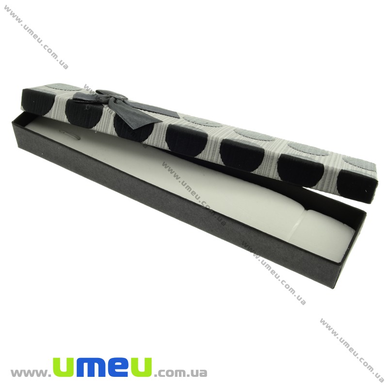 Подарункова коробочка Прямокутна, 21х4х2,5 см, Чорна (UPK-023205)