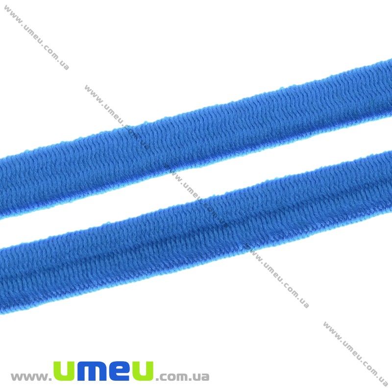 Резинка плоска 10 мм, Синя (LEN-028592)