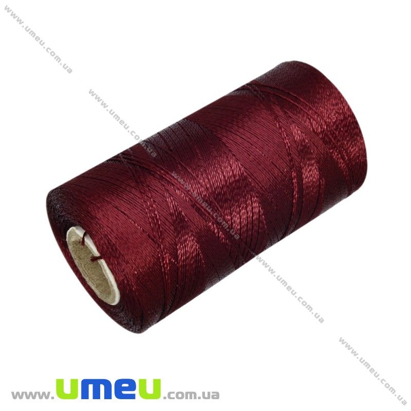 Нитки шовкові Doli, Бордові темні 114, 500 м (MUL-021517)