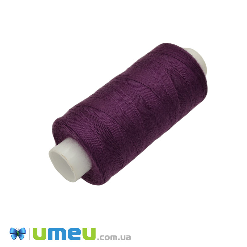 Нитка поліестерова KIWI №40/2, col.173, Бузкова темна, 366 м (MUL-046724)