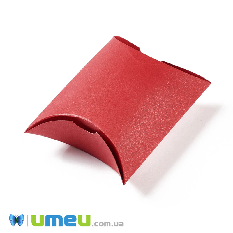 Збірна картонна коробочка, 10,5х9 см, Червона (UPK-042943)