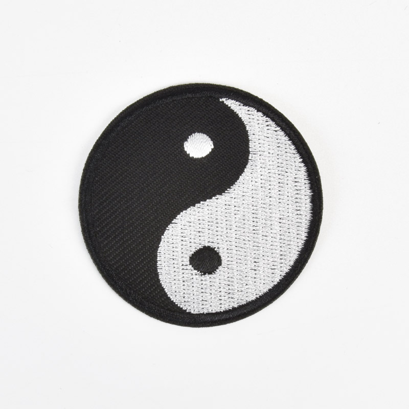 Термоаплікація Інь-Янь, 5 см (APL-060044)