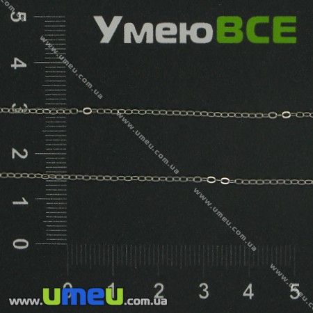 Ланцюг Срібло (925 проба), 2х1,6 мм (SER-004407)