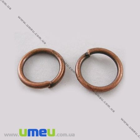 Колечка, Мідь, 6 мм, товщина 0,7 мм (PIN-000309)