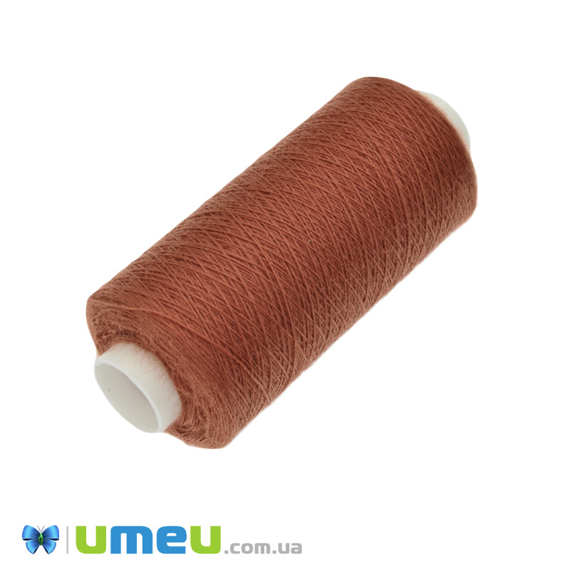 Нитка поліестерова KIWI №40/2, col.150, Теракотова темна, 366 м (MUL-046712)
