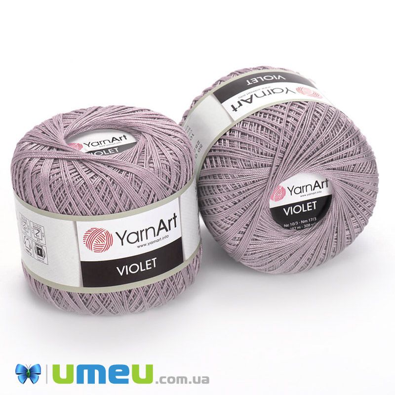 Пряжа YarnArt Violet 50 г, 282 м, Пудровая 4931 (YAR-049813)