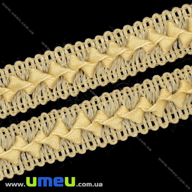 Тесьма Самоса, 18 мм, Бежевая (LEN-014530)