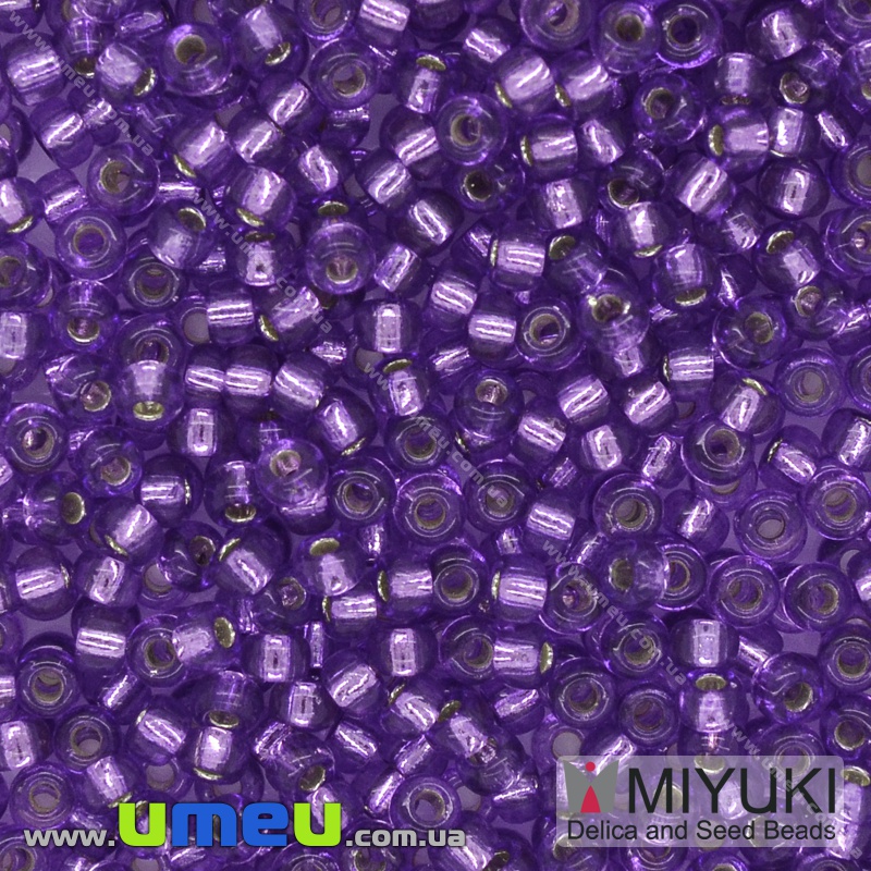 Бісер японський Miyuki круглий RR 11/0 №1347, Фіолетовий (BIS-036651)