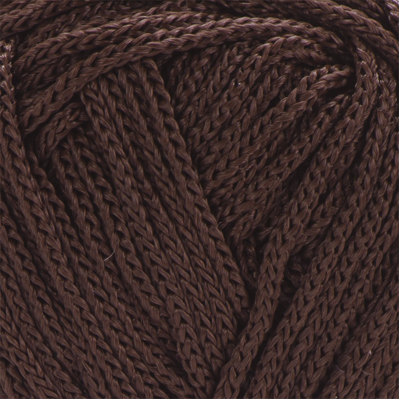 Шнур Macrame YarnArt 90 г, 130 м, Коричневый темный 157 (YAR-063067)