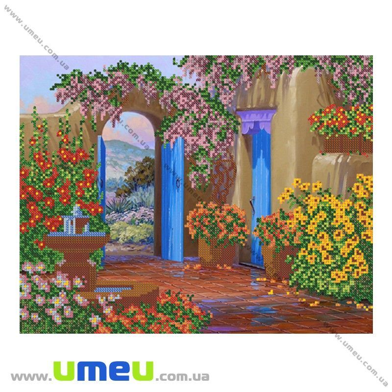 Схема для виш. бісером Марічка, Патіо, 33х26 см (UPK-027765)