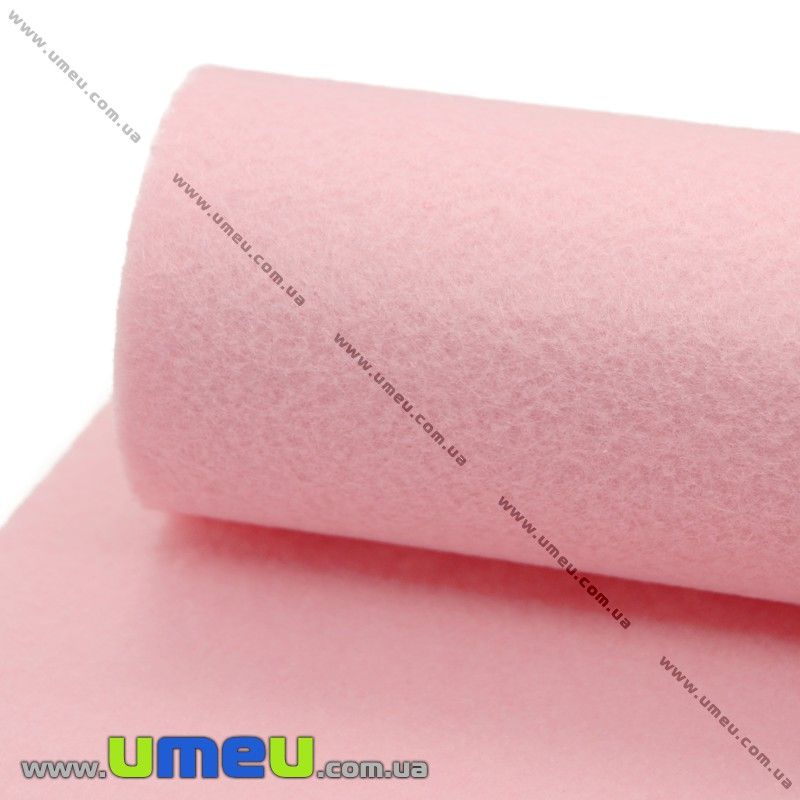 Фетр 1 мм, 20х30 см, 164 Рожевий світлий (FLT-011399)