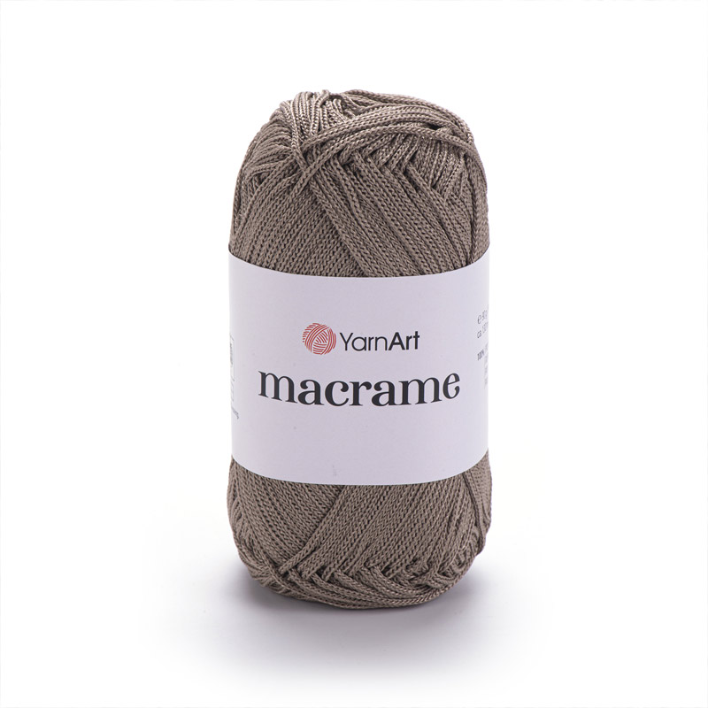 Шнур Macrame YarnArt 90 г, 130 м, Бежевый темний 170 (YAR-063070)