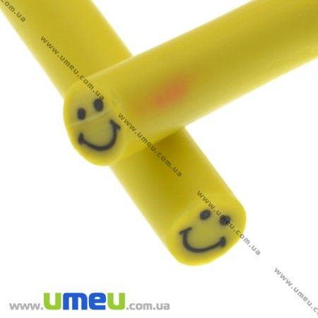 Паличка FIMO Смайлик жовтий, 50 мм (DIF-007524)