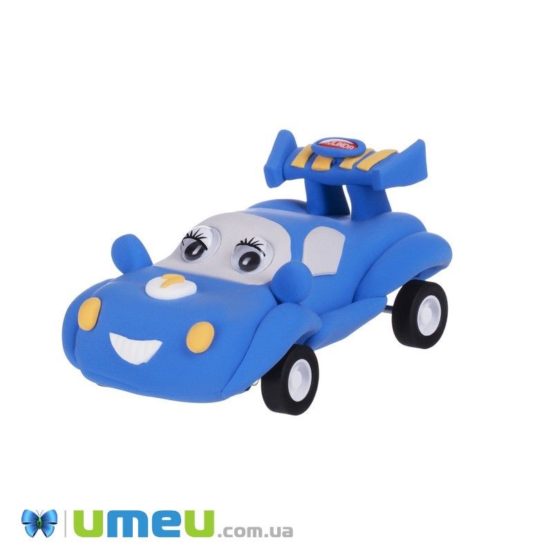 Маса для ліплення Paulinda Super Dough Racing time Машинка синя (DIF-043527)