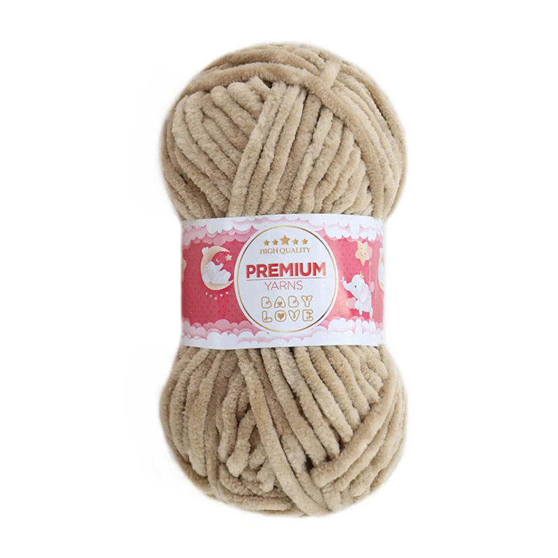 Пряжа Premium Yarn Baby Love 50 г, 60 м, Бежева 317 (YAR-052314)