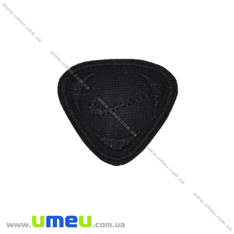 Термоаппликация Nike, 3,5х3 см, Черная (APL-031679)