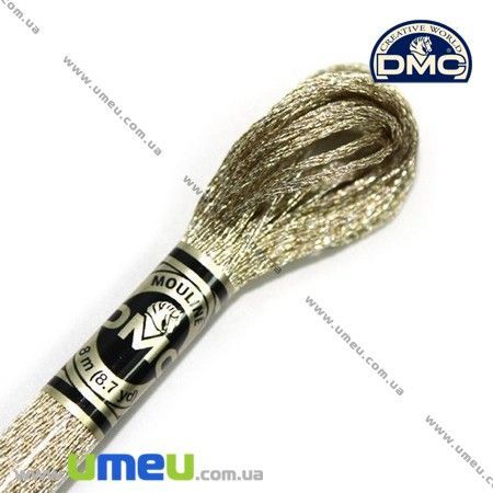 Муліне DMC Precious Metal E677, Біле золото, Сяйво дорогоцінних металів (DMC-006339)