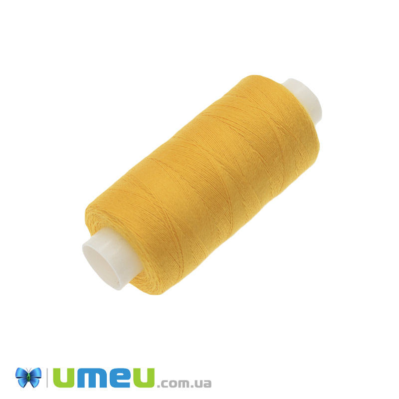 Нитка поліестерова KIWI №40/2, col.139, Помаранчева, 366 м (MUL-046707)