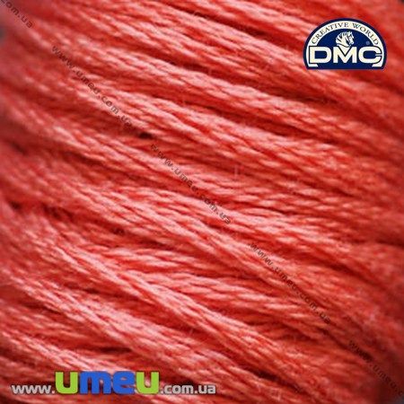 Муліне DMC 0351 Коралово-червоний (DMC-005851)