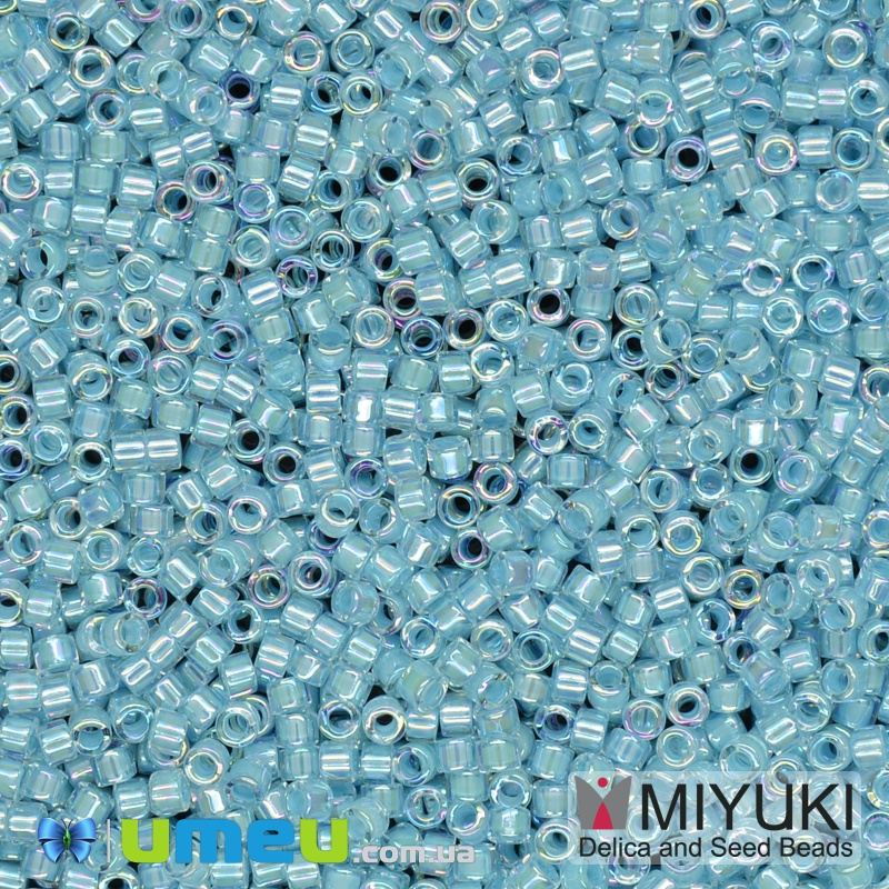 Бісер японський Miyuki Delica 11/0 DB057, Блакитний (BIS-038849)