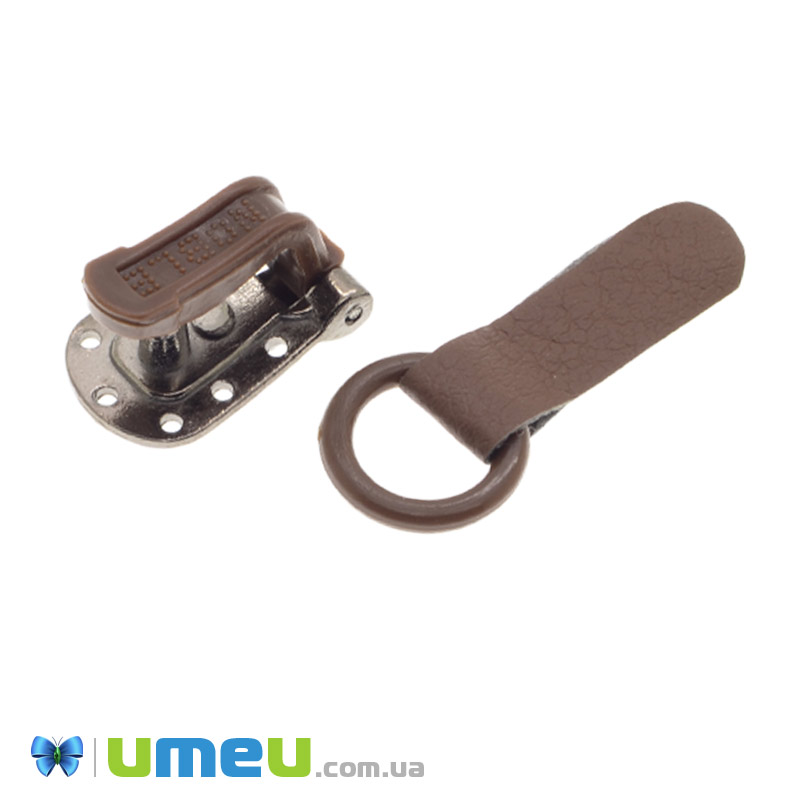 Крючок шубный NOBLE, Коричневый, 55х16 мм (SEW-041154)