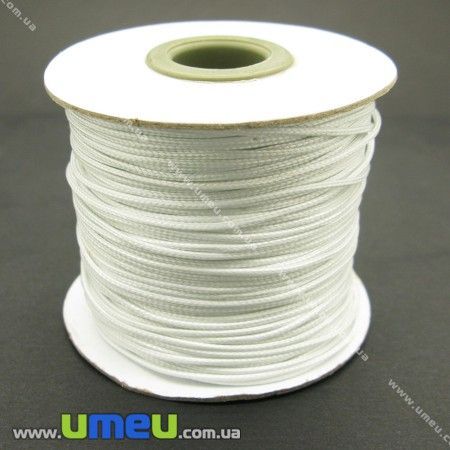 Поліестеровий шнур, 1,0 мм, Білий (LEN-005049)