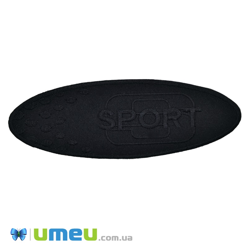 Термоаппликация Sport, 16х5,5 см, Черный (APL-038242)