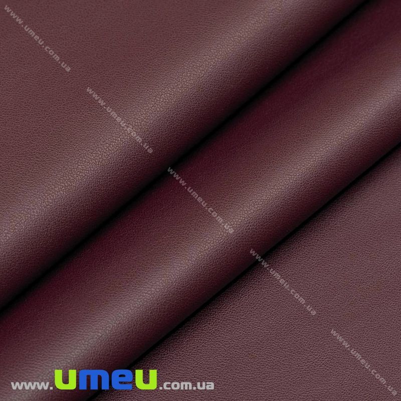 Искусственная кожа 0,5 мм, Бордовая, 20х27 см (LTH-036901)